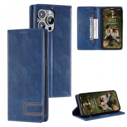 Iphone 15 Pro- Etui-Housse-Fermeture magnétique