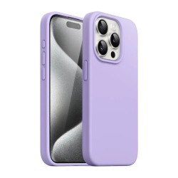 Iphone 16 Pro Max - Coque silicone mauve