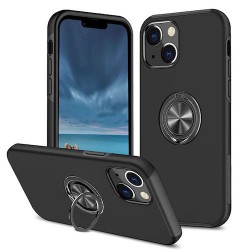 Iphone 16 Pro- Coque anti choc-anneau-noir