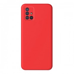 Galaxy A14- Coque-Silicone-Rouge