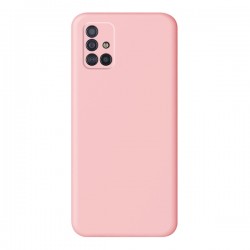 Galaxy A14- Coque-Silicone-Rose